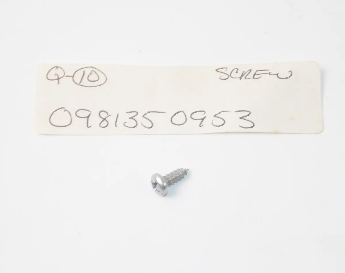 Nos Oem 1995 Ktm 250 / 300 Head Ligth Screw 3.5X9.5 0981350953 | 0981 350953 1