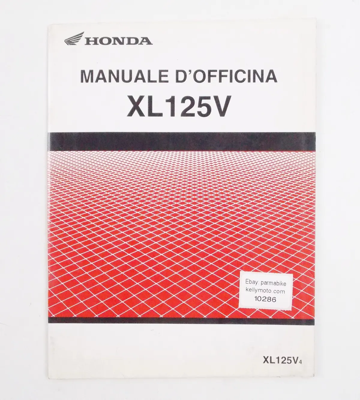 Honda Xl 125V Workshop Manual Repair Mechanical Service Book Italian 1