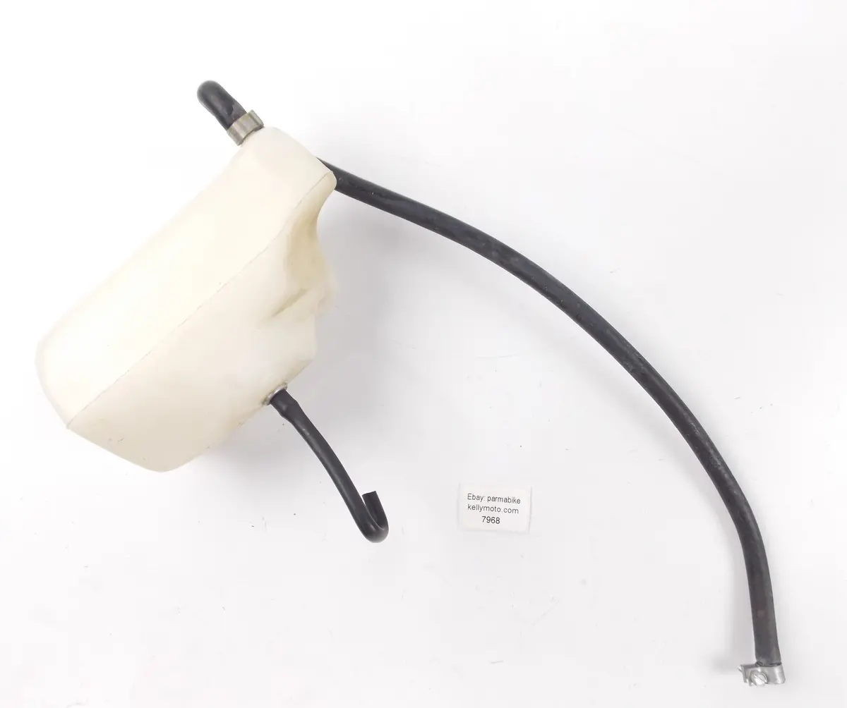 Oem 1998 Ducati 748 Cooling System Expansion Overflow Tank+Hose+Mounting Bracket 1