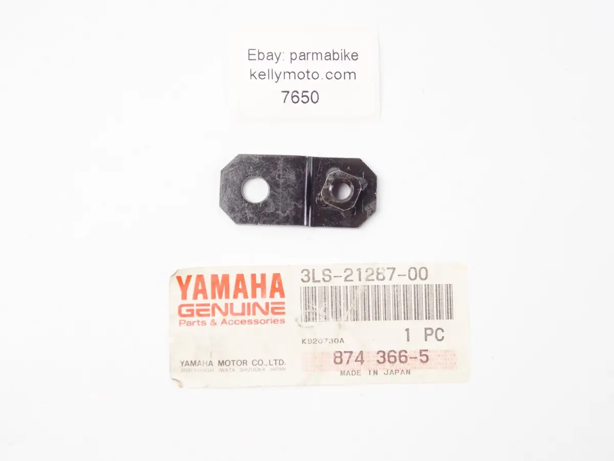 Nos Oem 1991 Yamaha Xv250 Regular Bracket Plate 3Ls-21287-00 1