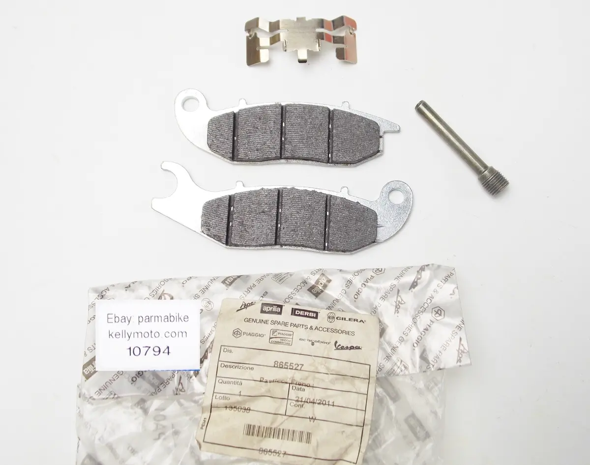 Oem Piaggio Derbi 2007-2011 Cross City / Terra 125 Front Brake Pads 865527 1
