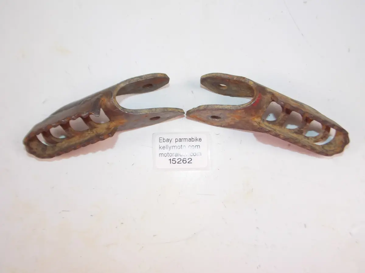 Vintage Motorcycle Frame Chassis Rh Lh Foot Rest Peg Stay Beta Cagiva Aprilia Tm 1