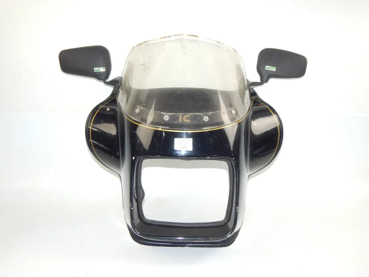 Ic Italcaschi Universal Fiberglass Fairing Cowling Black Yamaha Laverda Guzzi 1