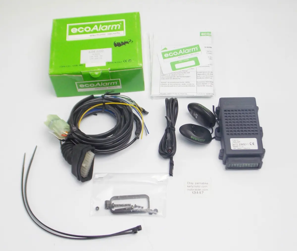 Eco Alarm 6.04.2232 Electronic Security Anti Theft System Honda 2004 Cbf 500 600 1