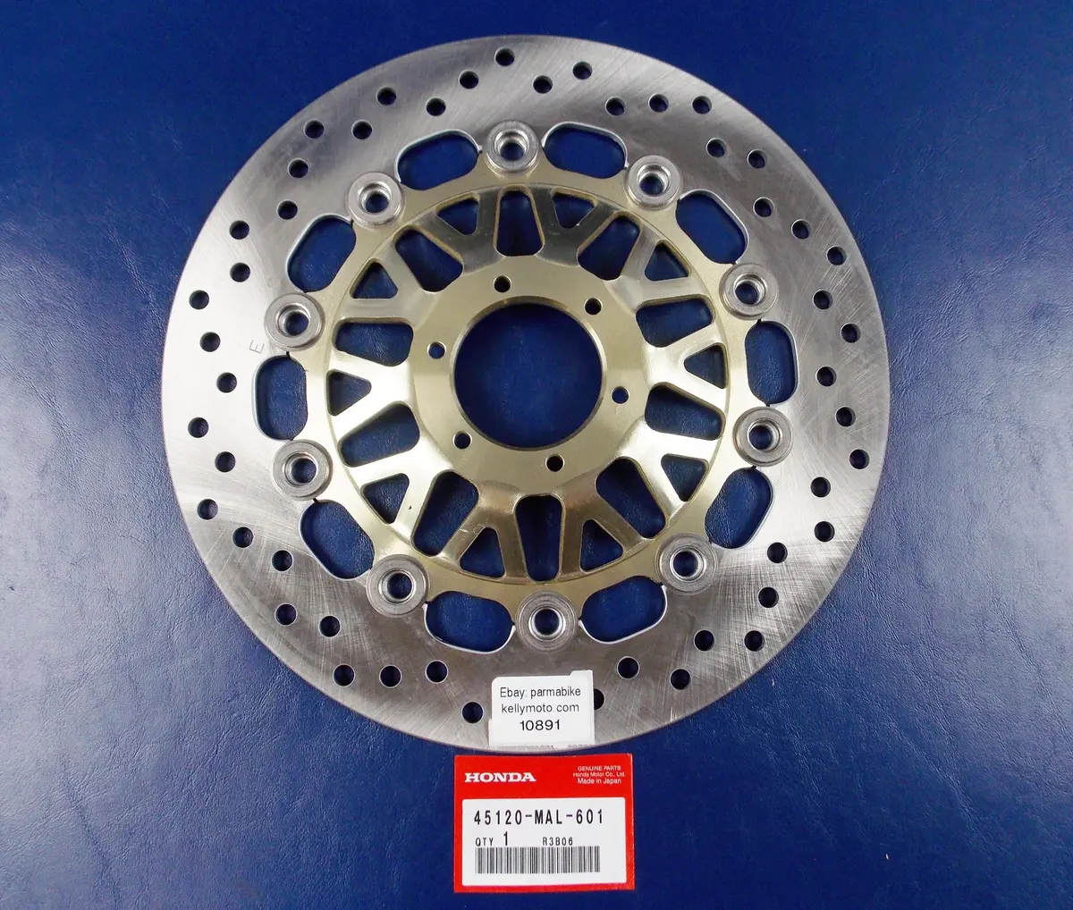 Oem Honda 1995-96 Cbr600 Disk Right Front Brake Roter 45120-Mal-601 45120Mal601 1