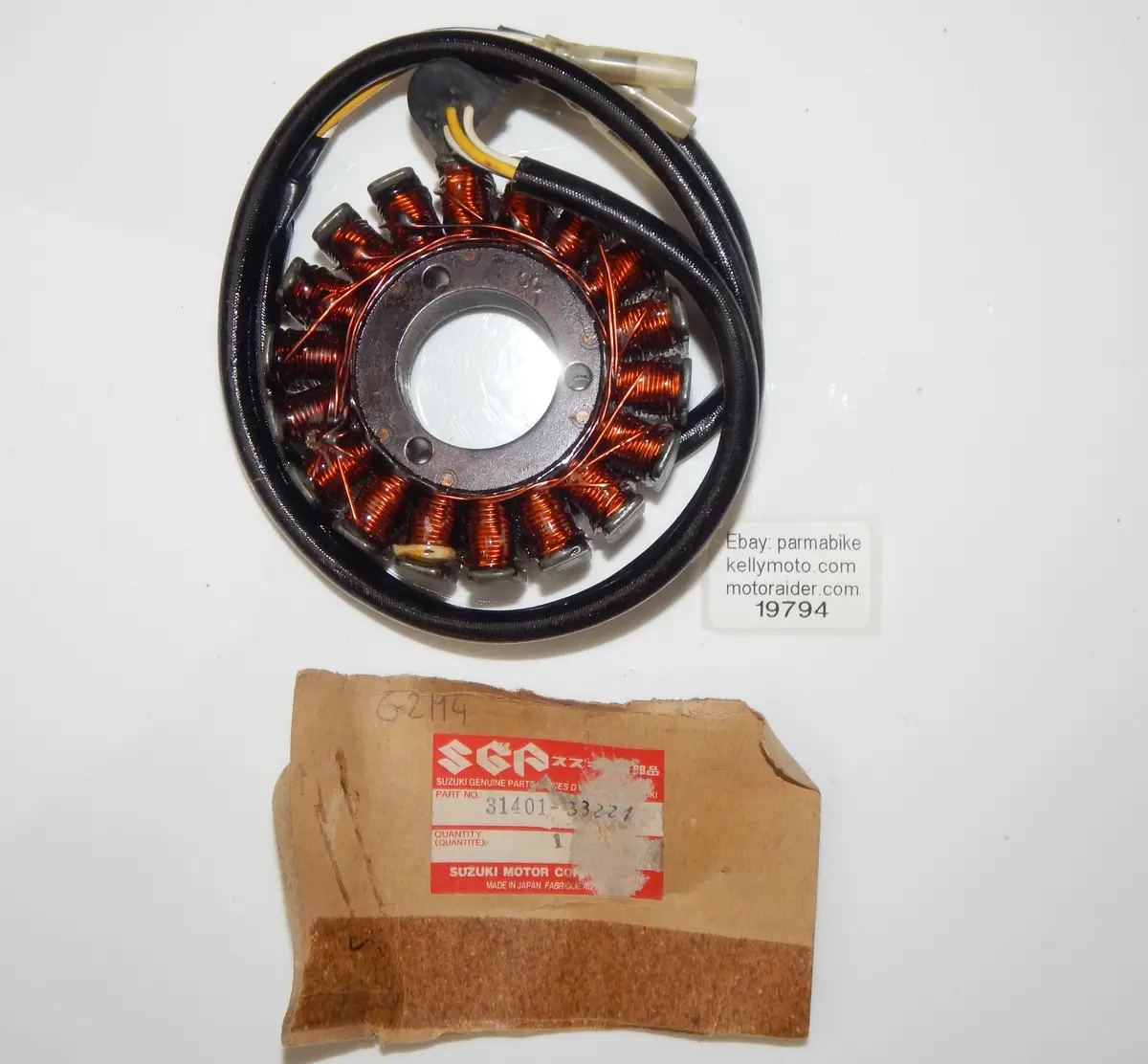 Oem Suzuki 1981-1983 Gsx400fd Katana 400 Generator Stator Alternator 31401-33221 1