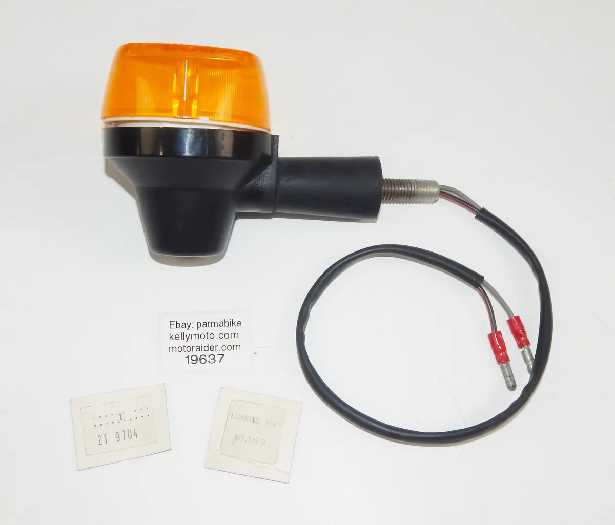 Larghi 512/G Front/Rear Rh/Lh Flasher Turn Signal Indicator Vintage Motorcycle 1