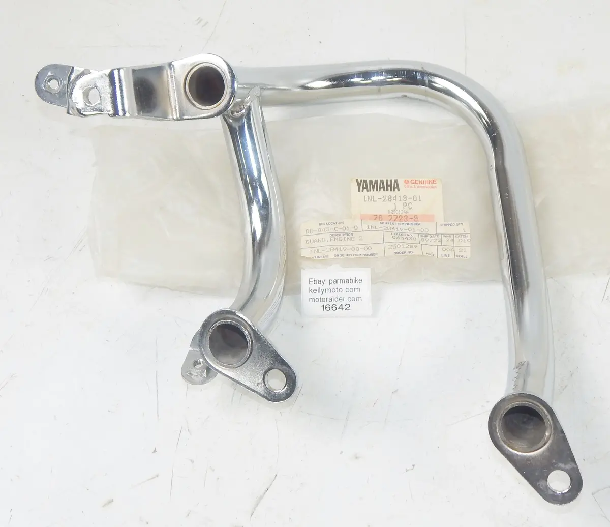Oem Yamaha 1986-1993 Xvz13 Venture Right Engine Guard 1Nl-28419-01 1