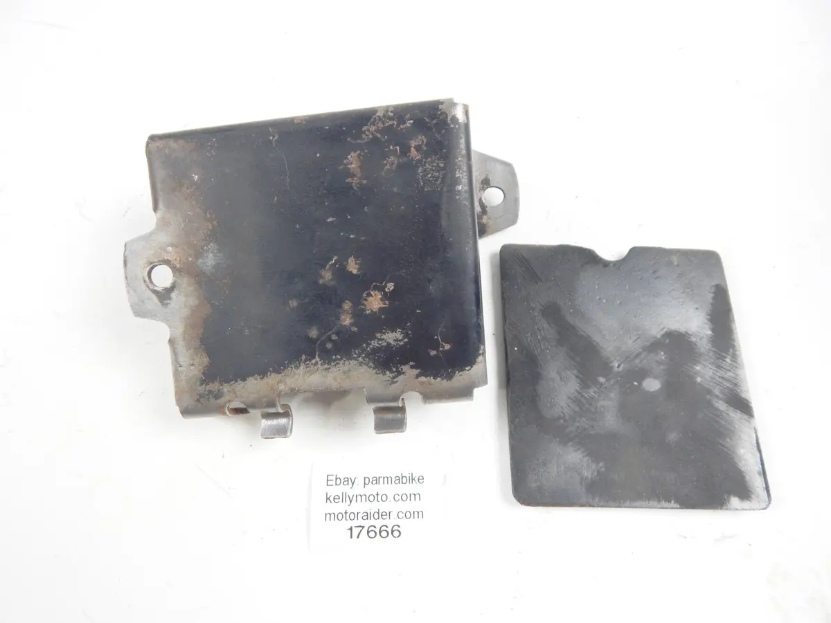 1970 Gilera 125 Giubileo Battery Box Tray Case Vintagfe Italy 1