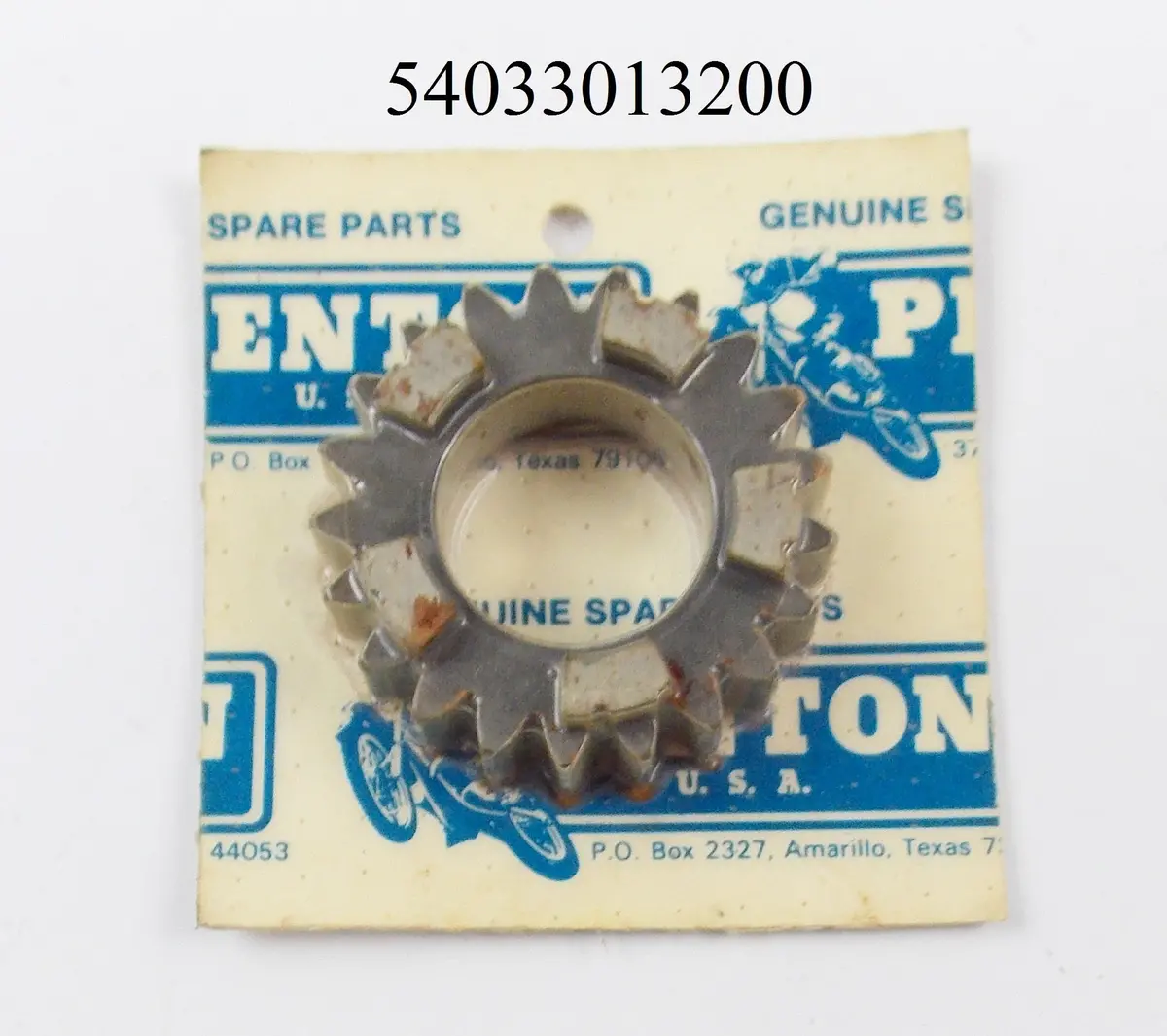Nos Oem Ktm 250/400 1979 6Th Counter Shaft Gear 21 T. 54033013200 1