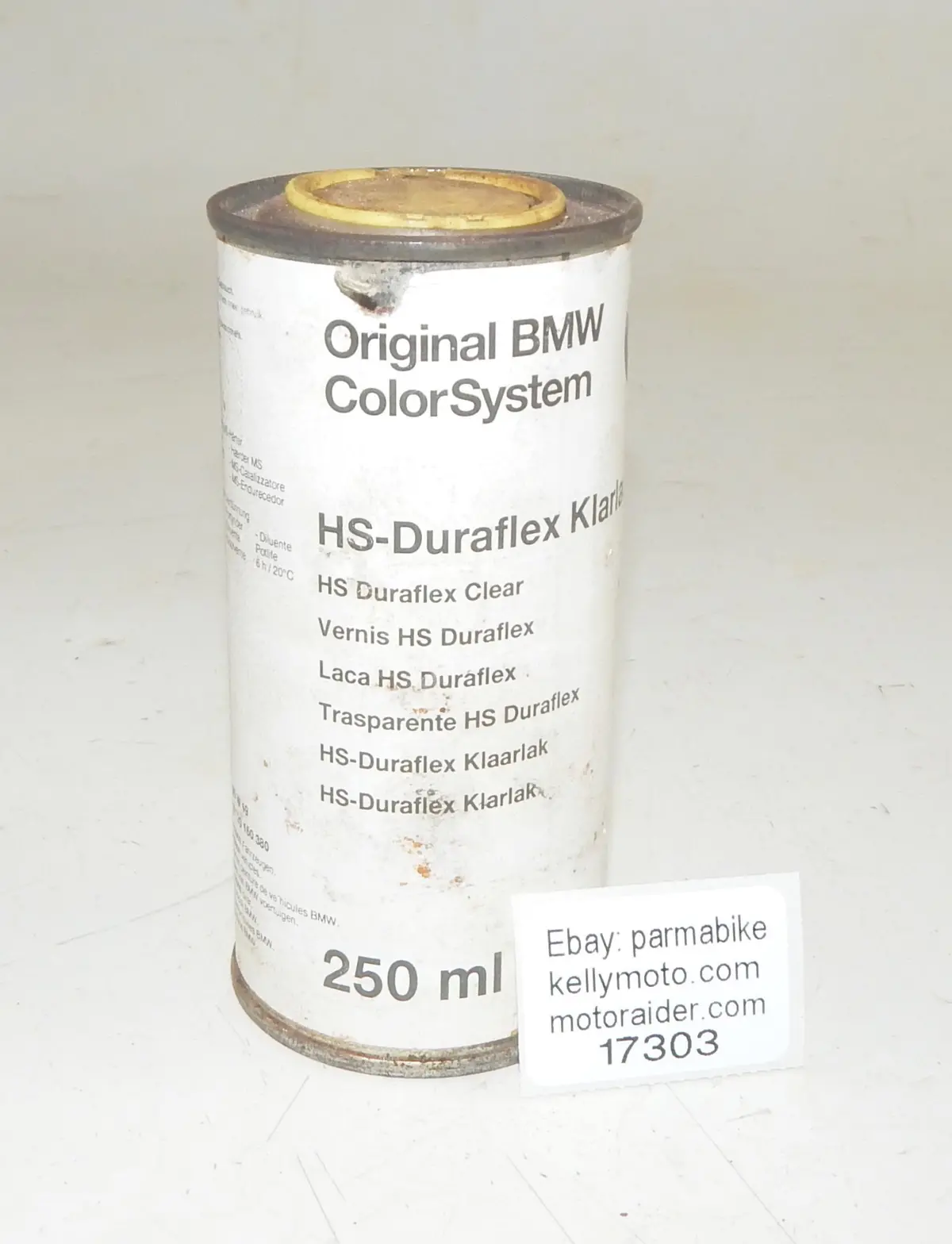 Oem Bmw Paint Can 250Ml Hs-Duraflex Clear 1
