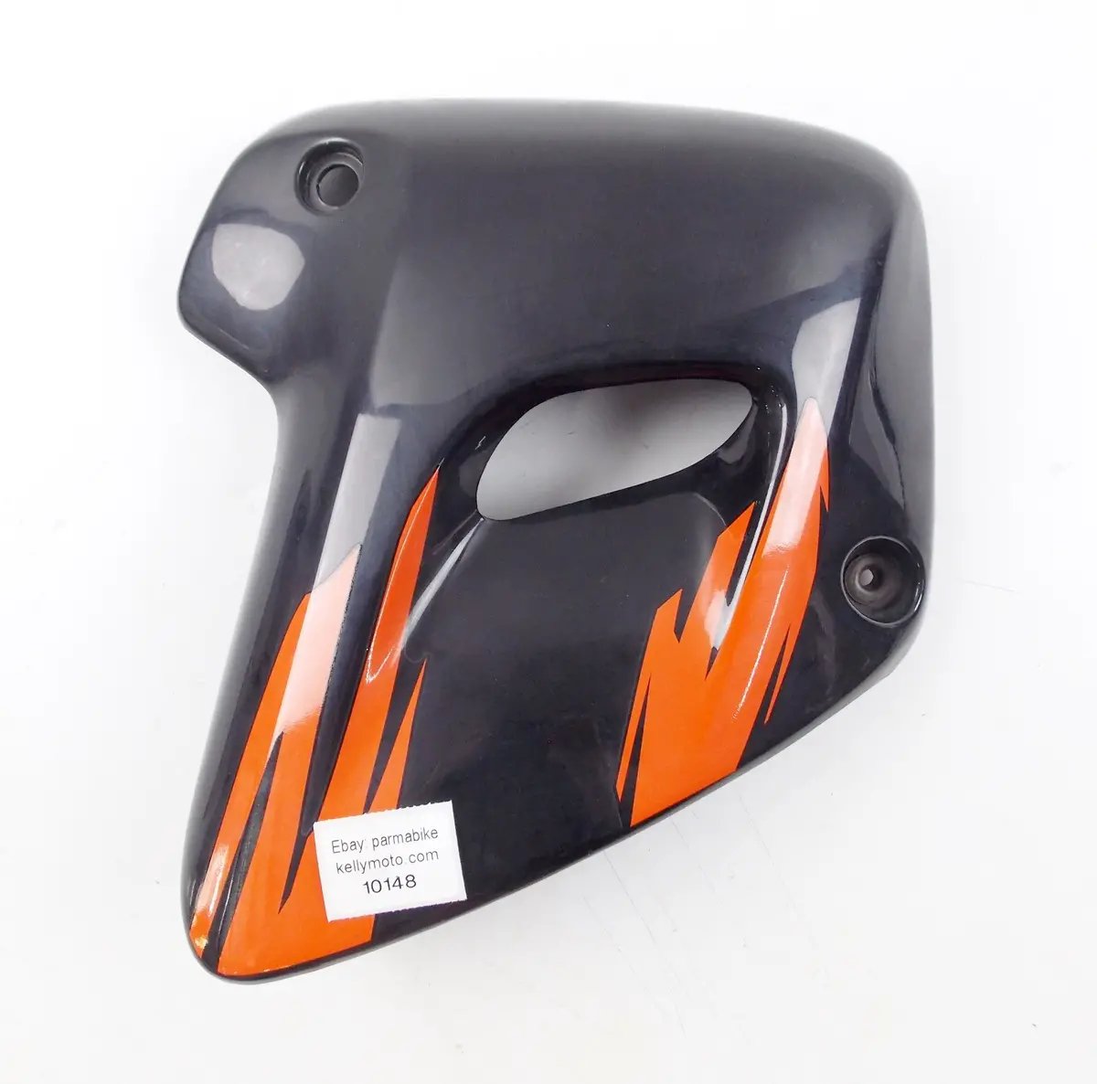 Nos Oem Honda Cb500 Front L Panel Fairing Orange & Black 2003-07 19040-My5a-6100 1