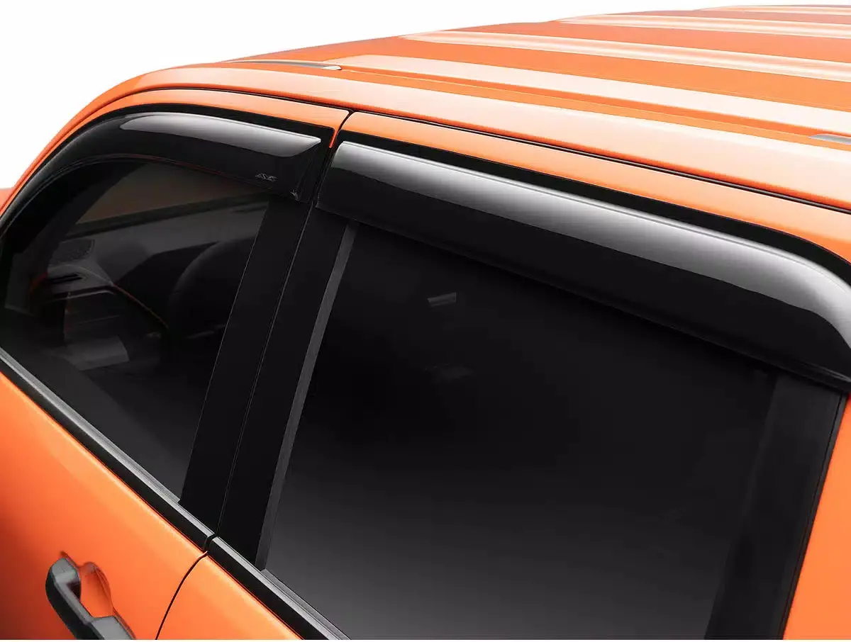 Avs Outside Mount Ventvisor Window Deflectors 2024 Tacoma 4 Door 94270 1