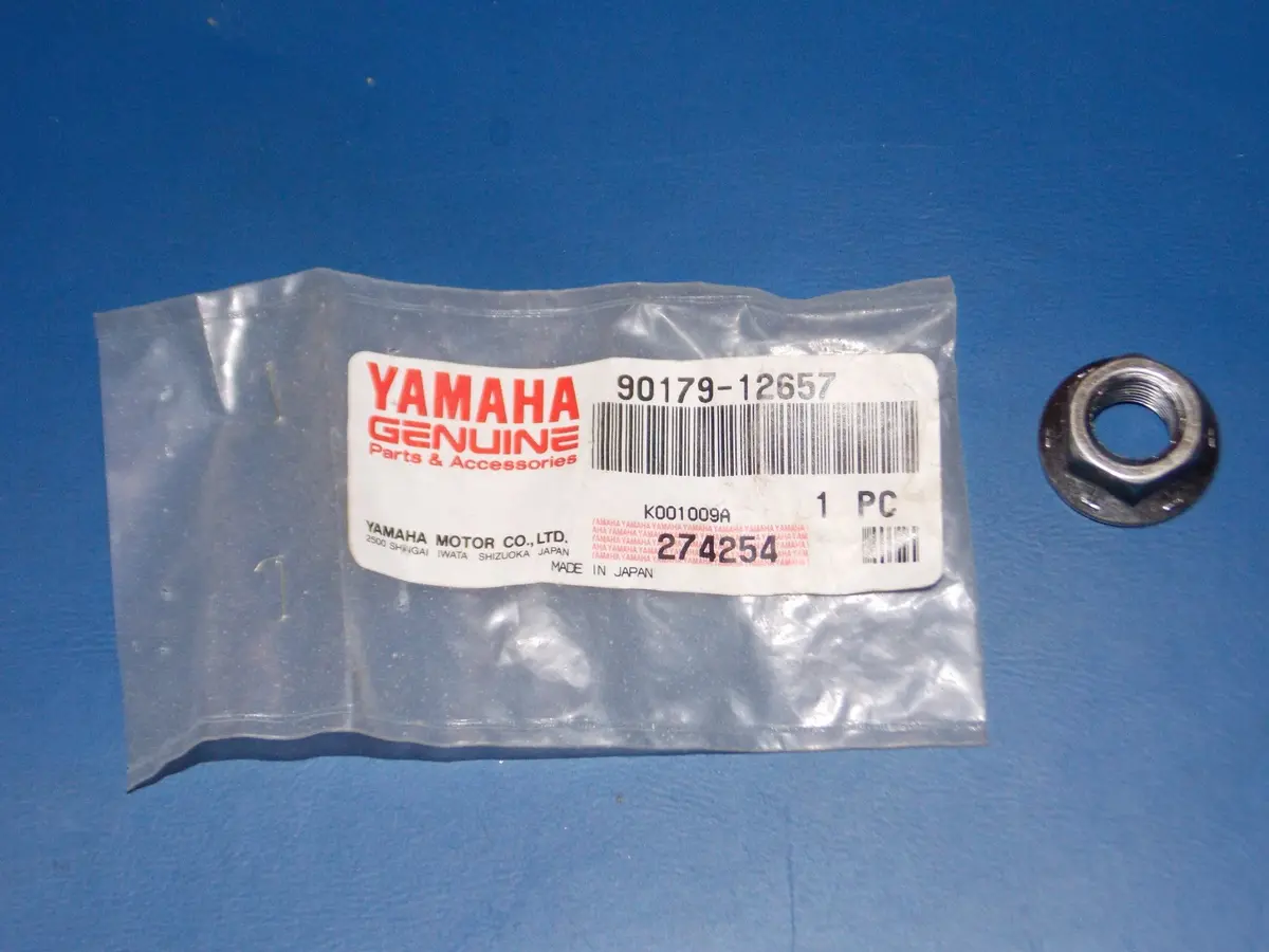 Nos 1995-2021 Yamaha Xv1100/750/250/535 Yfm80 Xvs1100 Generator Nut 90179-12657 1