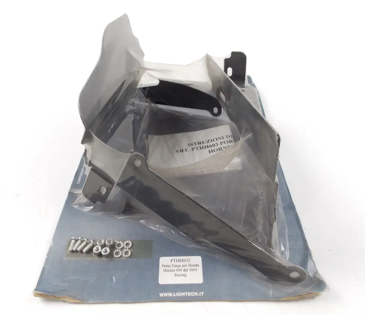 Lightech Licence Plate Holder Mount Black 2003 Honda Hornet 600 Pthh603 2