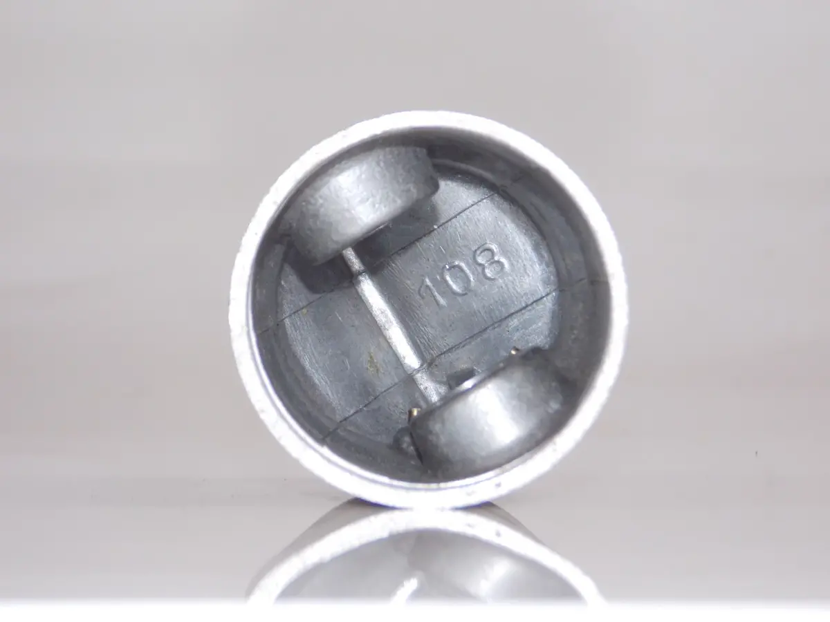 Nos Itom Dinamin 108 Piston 43.8Mm+12Mm Pin+Circlips+Rings Vintage Italy # 16229 2