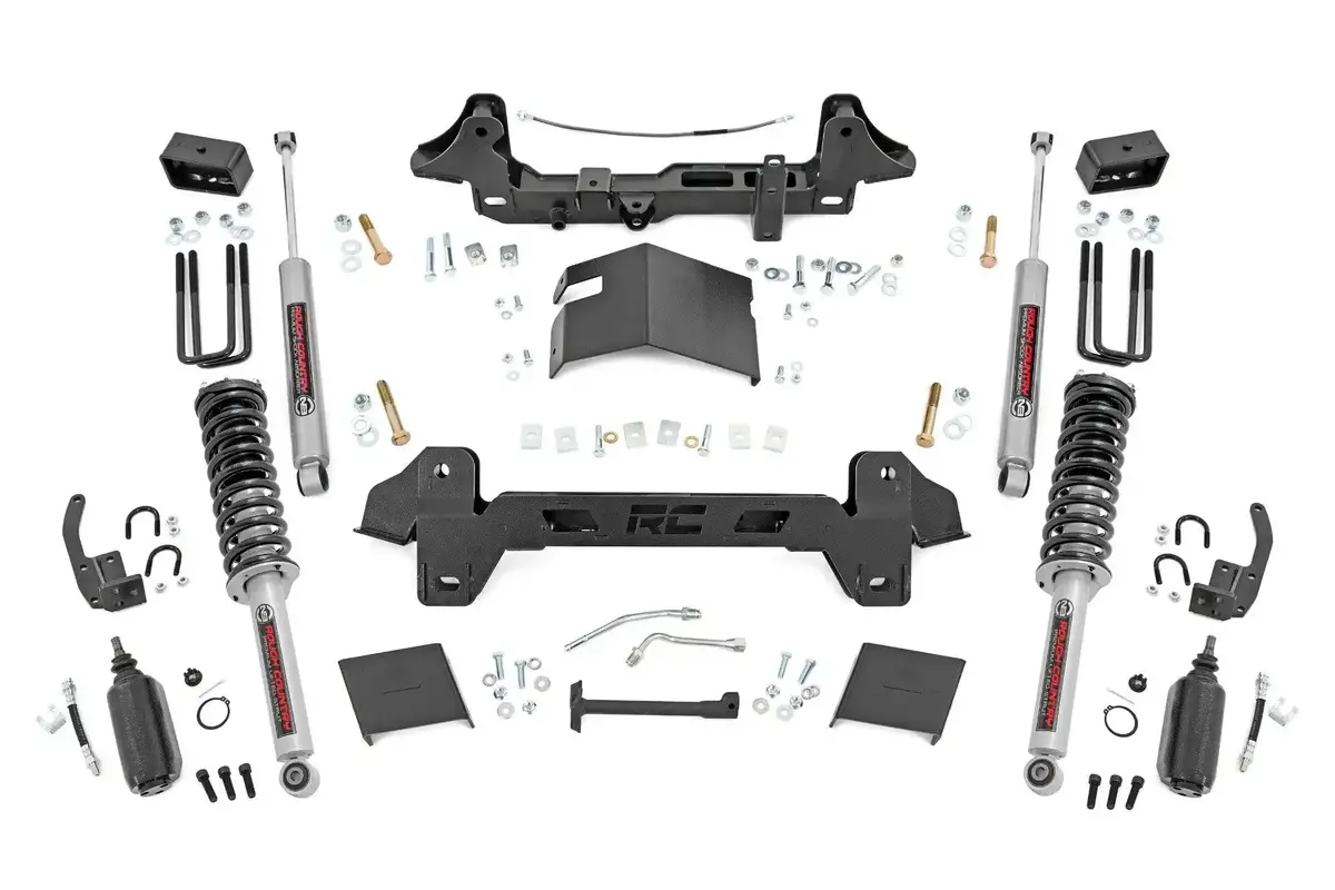 Rough Country 6" Lift  N3 Struts + N3 Rear Shocks 95-04 Tacoma 2Wd/ 4Wd - 74131 1