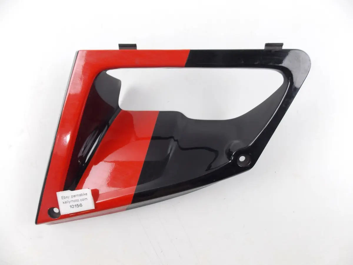 Nos Honda 1994 Cbr 600 Left Lower Fairing Panel Cover Black Red 64355-Mv9a-000 1