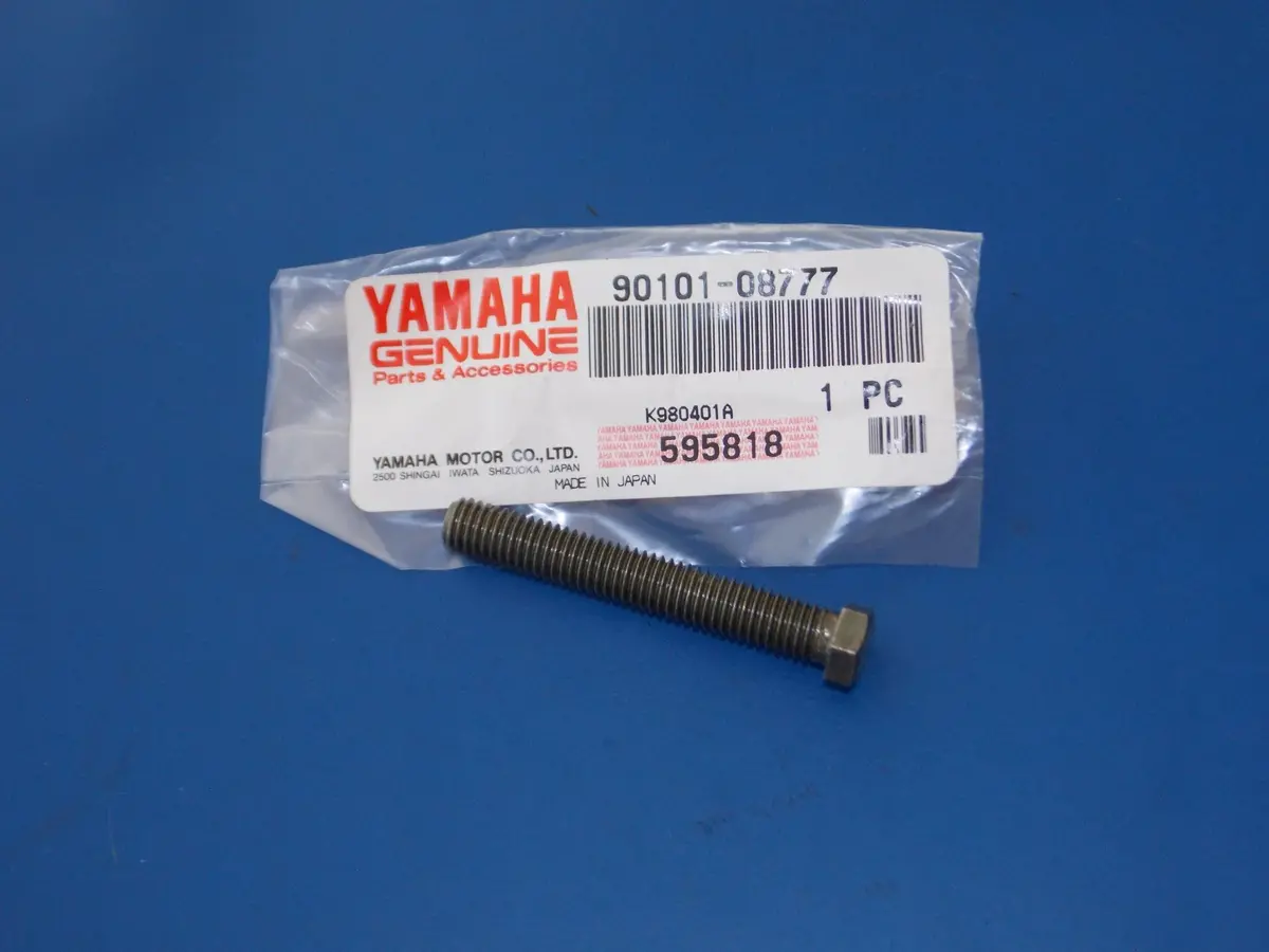 Nos Yamaha 1996-2021 Yz80/426/125/250/460 Yfs200 Chain Adjuster Bolt 90101-08777 1