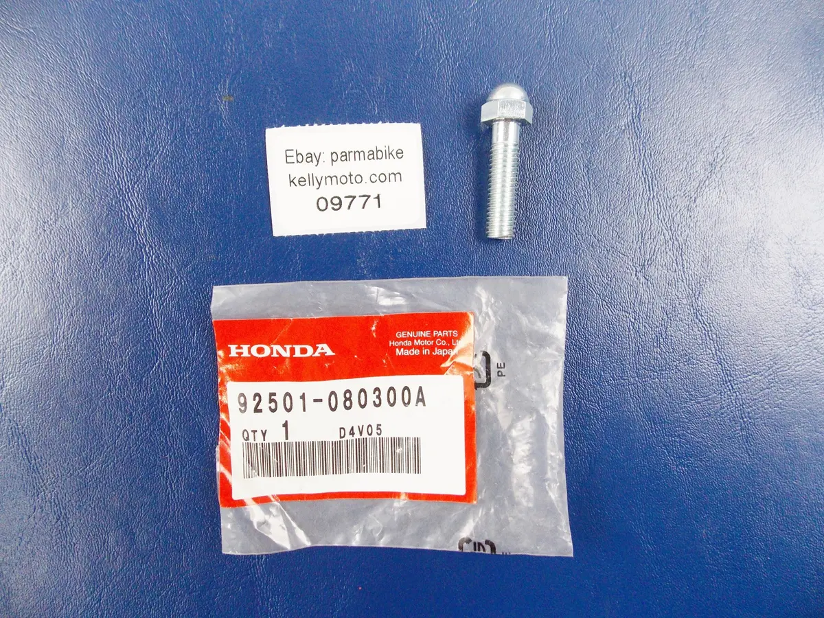 Nos Oem 1994-2016 Honda Vtr1000 Cbr900 Rvf750  Cap Bolt 8X30   92501-080300A 1