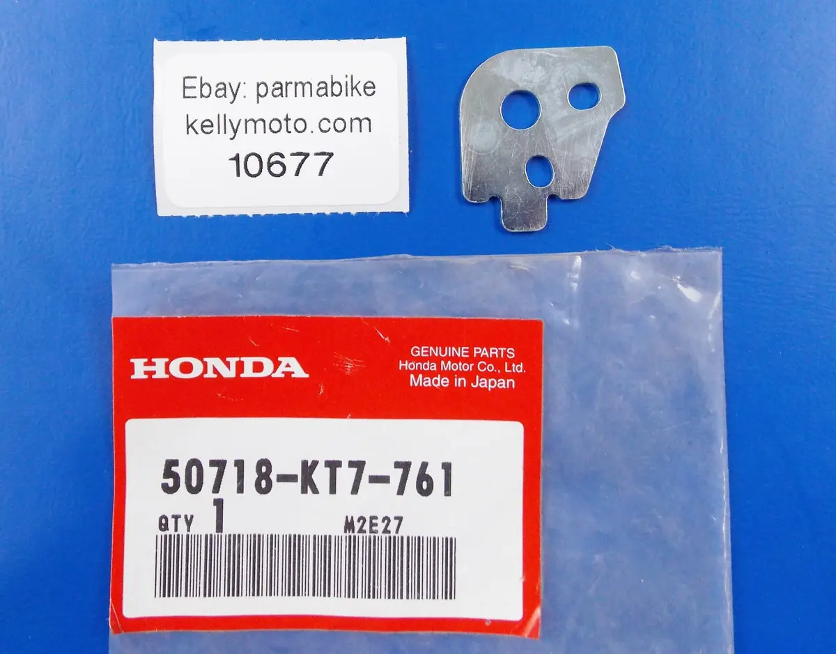 Oem Honda Rvt1000 Cbr900 Cbr600 Cbr1100 Plate Pillion Step Click 50718-Kt7-761 1