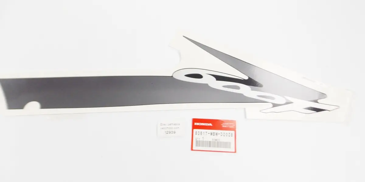 Oem Honda 2001 Cbr600 Mark Sticker Decal Left Rr. Cowl (Type2) 83617-Mbw-D20zb 1