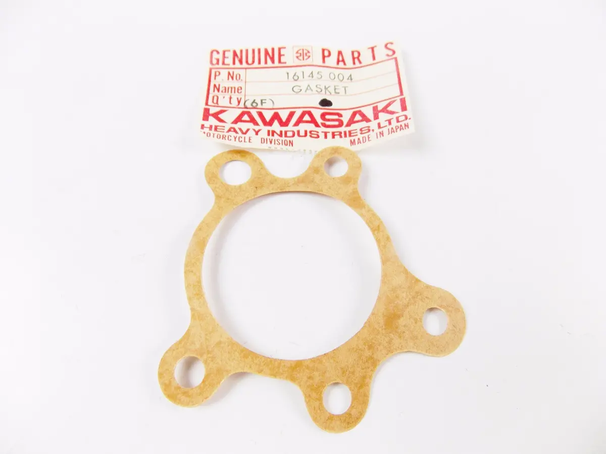 Nos Oem Kawasaki 1977-1997 Kz Zl Zn Zr Zx Kz750 Oil Pump Cover Gasket 16145-004 1