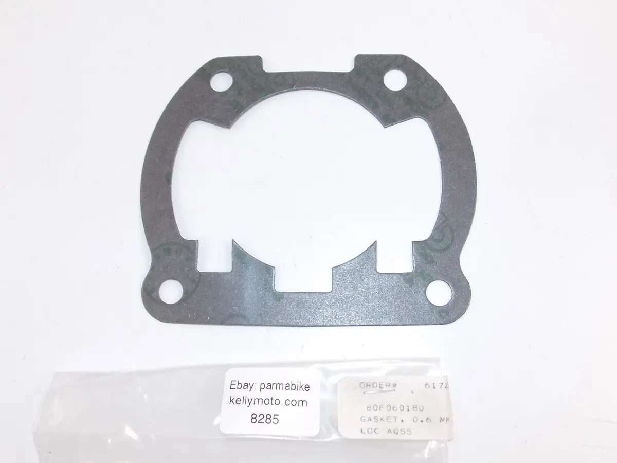 Oem Husqvarna 1989-1990 Cr250 Wr240-250-260 Cylinder Base Gasket 0.6Mm 80F060180 1