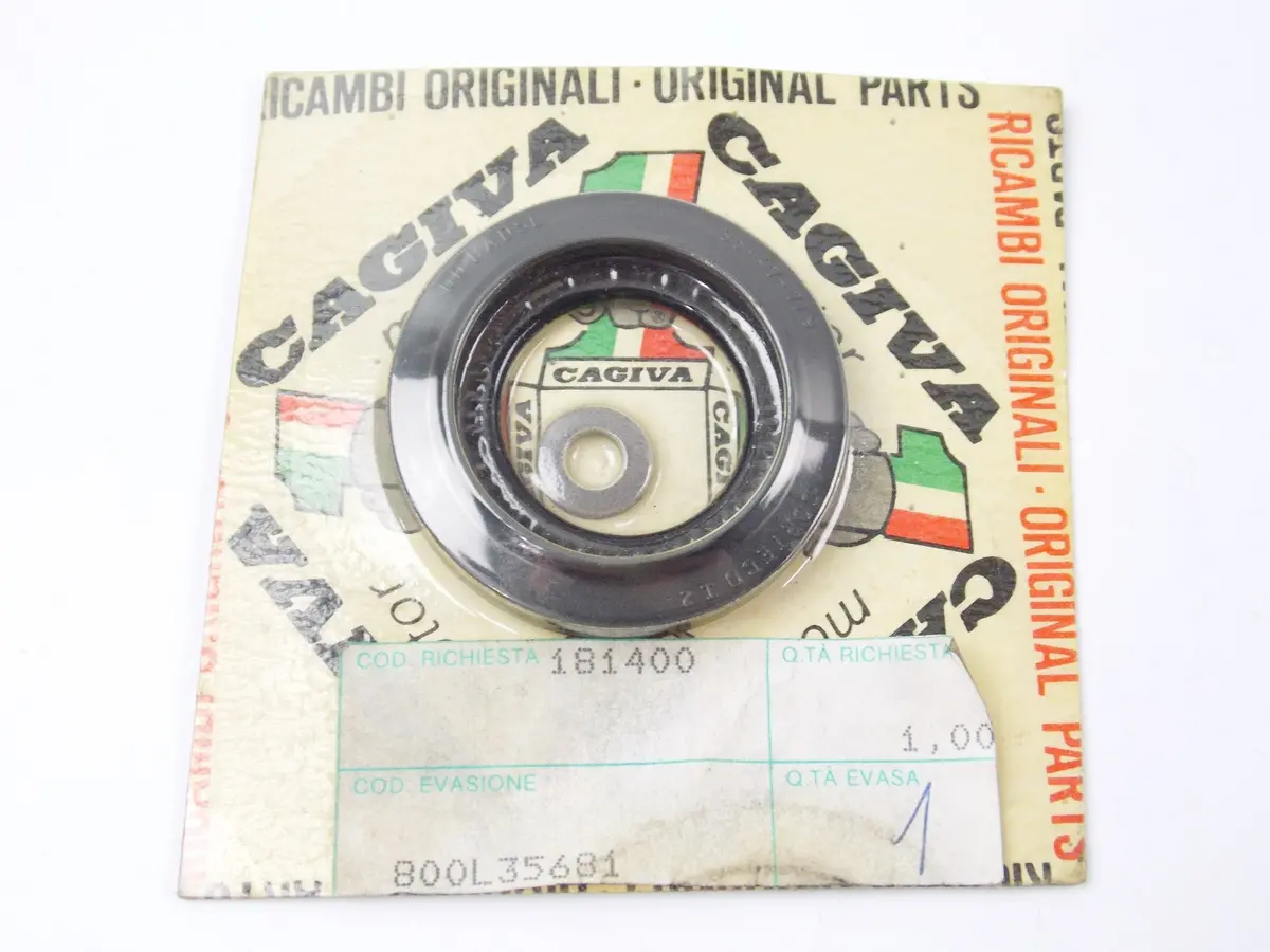 Nos Oem Cagiva 1983 Ala Blu 250/350 Front Fork Gasket Set 800L35681 1