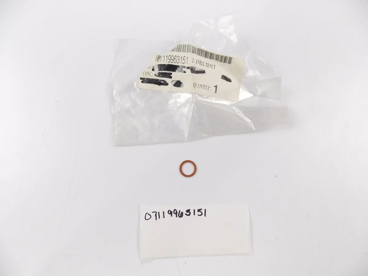 Nos Oem Bmw 1981-1985 R 100 Cs 976-1985 R 100 Rs Gasket Ring 7119963151 1