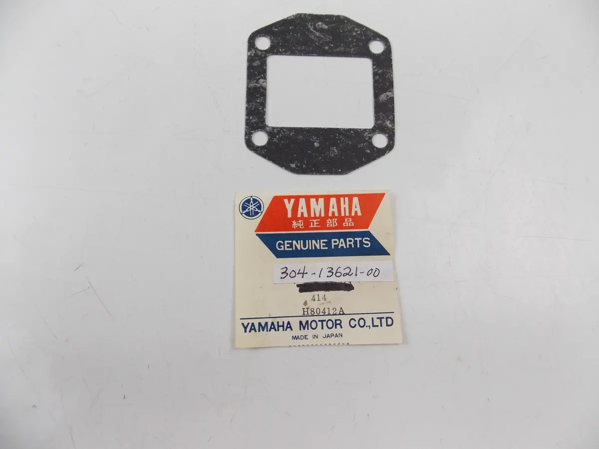 Nos Oem Yamaha 1974 1975 1976 Yz80b Gasket Seal Reed Valve Seat 304-13621-00 1