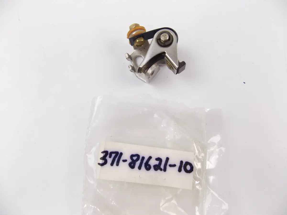 Nos Yamaha Contact Breaker Points 1973-1978 Tx500 Tw200 Xs500 371-81621-10 1