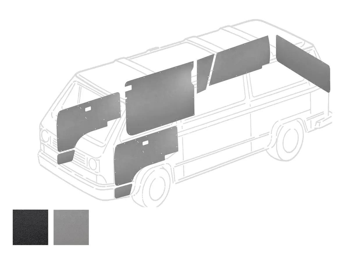 Abs Plastic Trim Panel Set [Vanagon Camper] 1