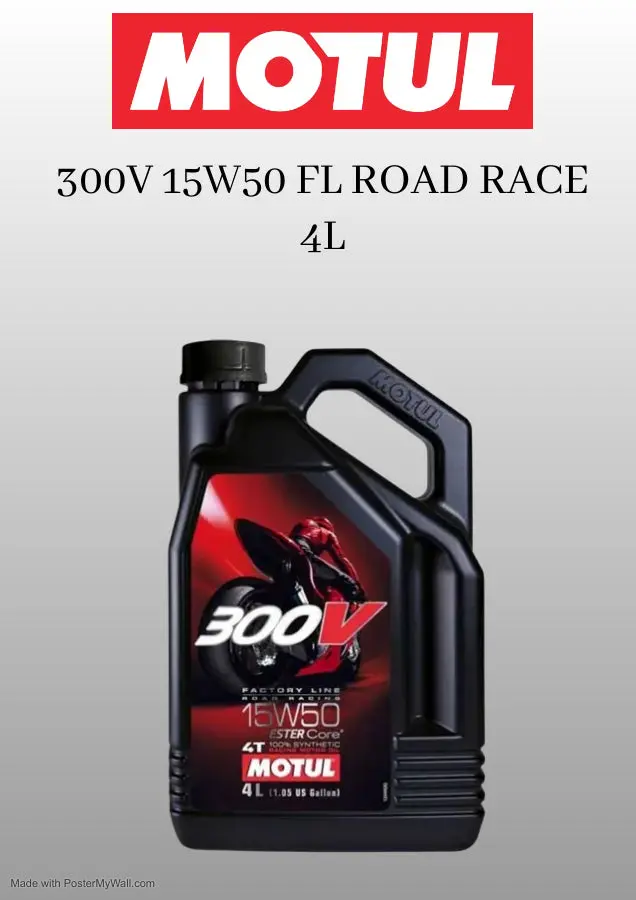 Motul 300V 15W50 Fl Road Race 4L 1