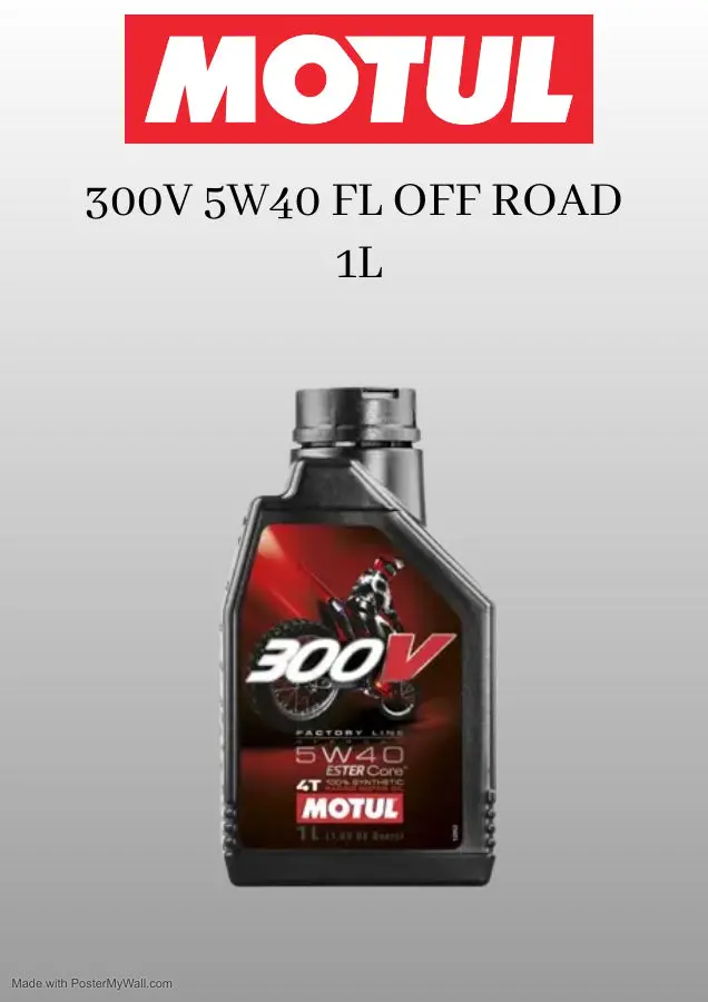 Motul 300V 5W40 Fl Off Road 1L 1
