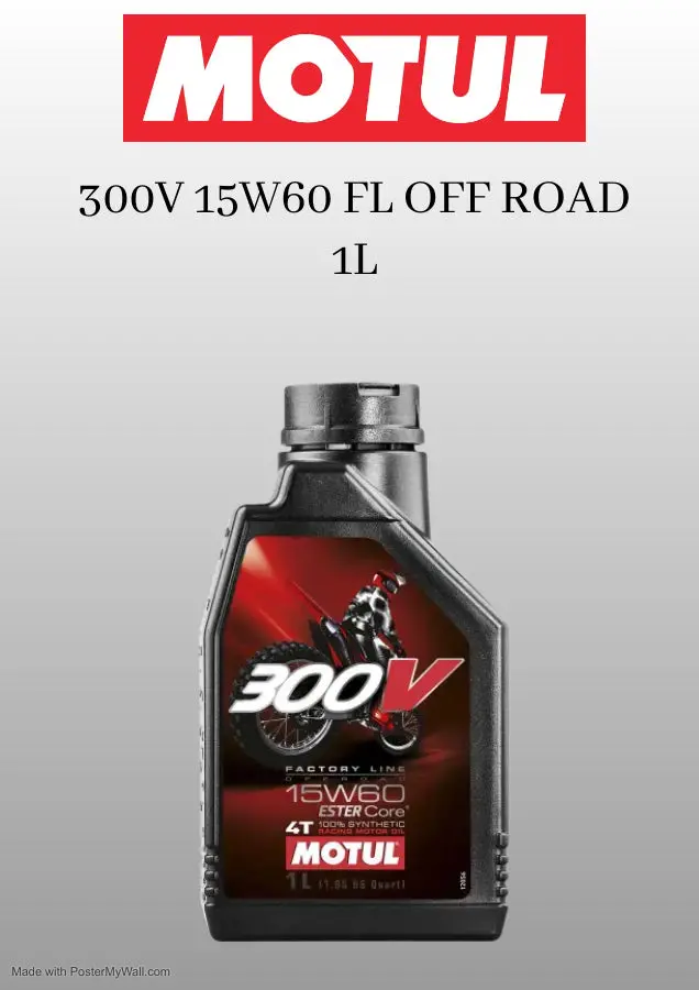 Motul 300V 15W60 Fl Off Road 1L 1