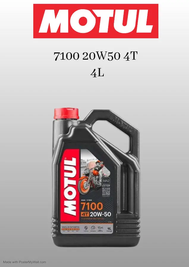 Motul 7100 20W50 4T 4L 1