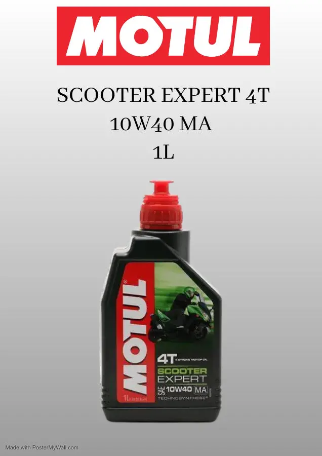 Motul Scooter Expert 4T 10W40 Ma 1L 1