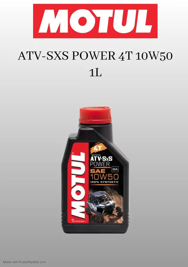 Motul Atv-Sxs Power 4T 10W50 1L 1