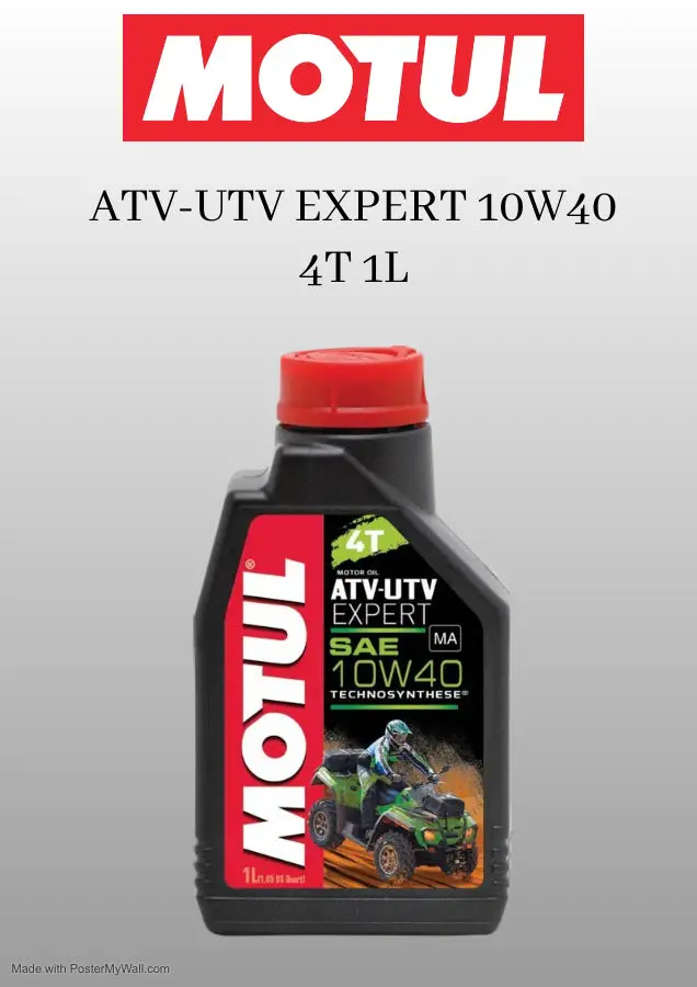 Motul Atv-Utv Expert 10W40 4T 1L 1