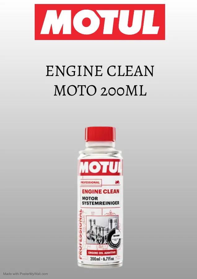 Motul Engine Clean Moto 200Ml 1