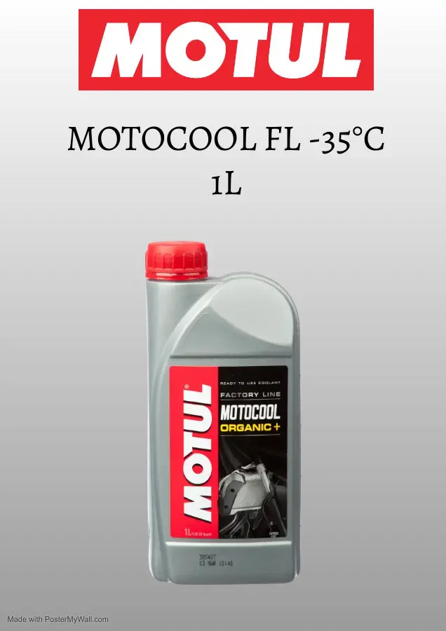 Motul Motocool Organic Fl -35°C 1L 1