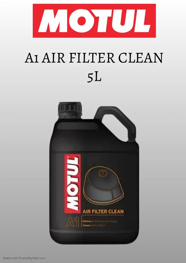 Motul A1 Air Filter Clean 5L 1