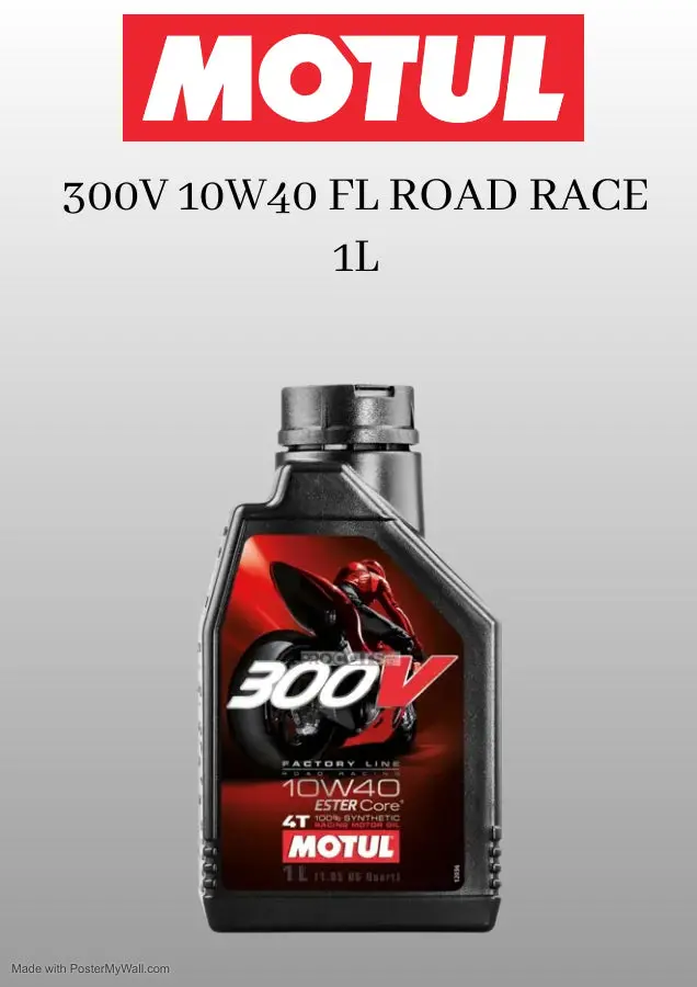 Motul 300V 10W40 Fl Road Race 1L 1