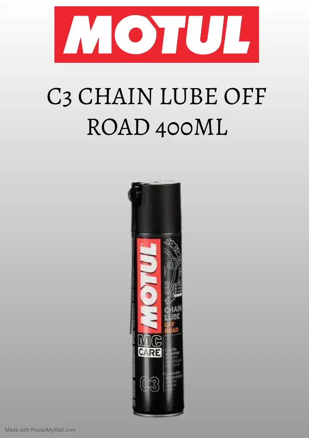 Motul C3 Chain Lube Off Road 400Ml 1