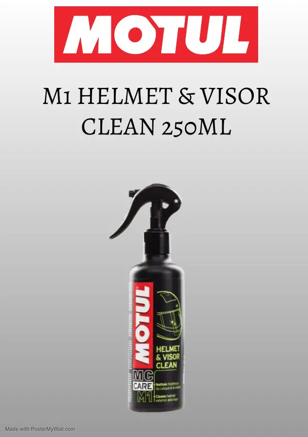 Motul M1 Helmet & Visor Clean 250Ml 1