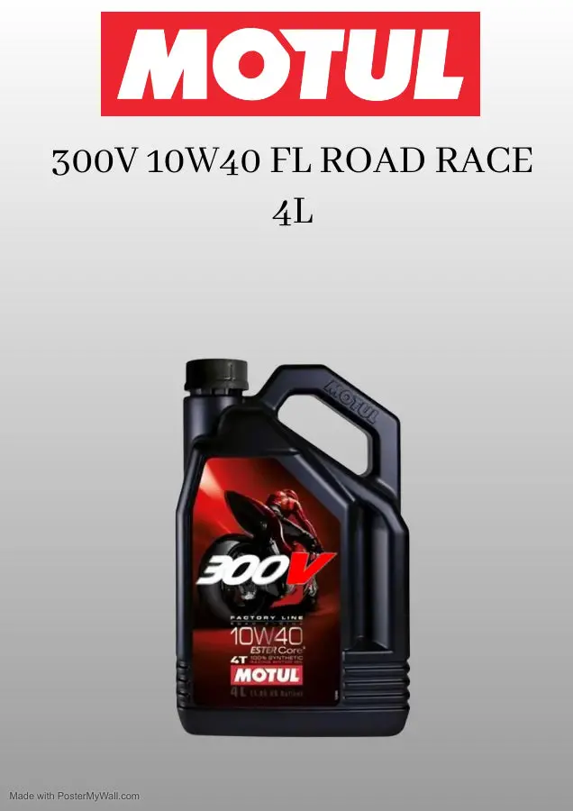 Motul 300V 10W40 Fl Road Race 4L 1