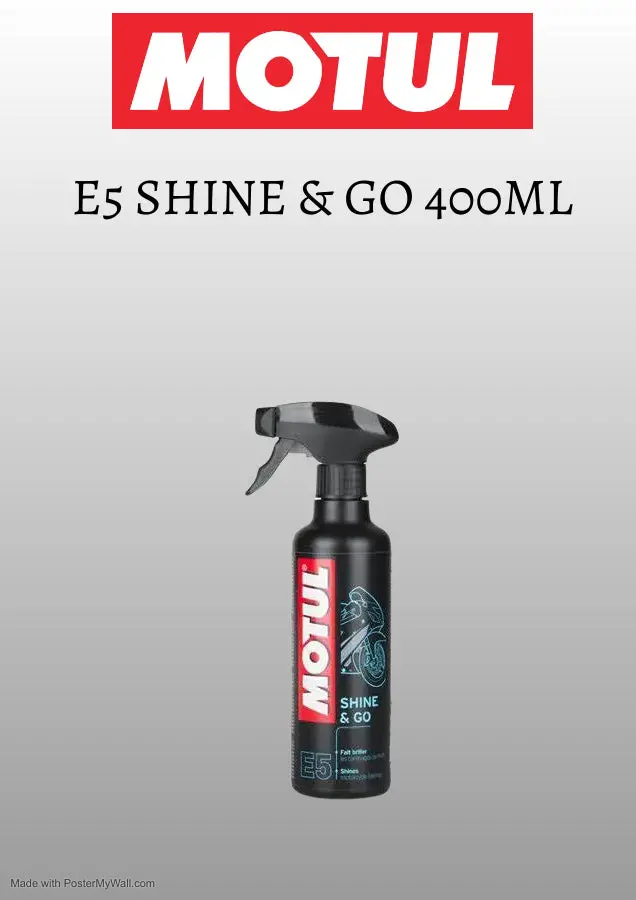 Motul E5 Shine & Go 400Ml 1