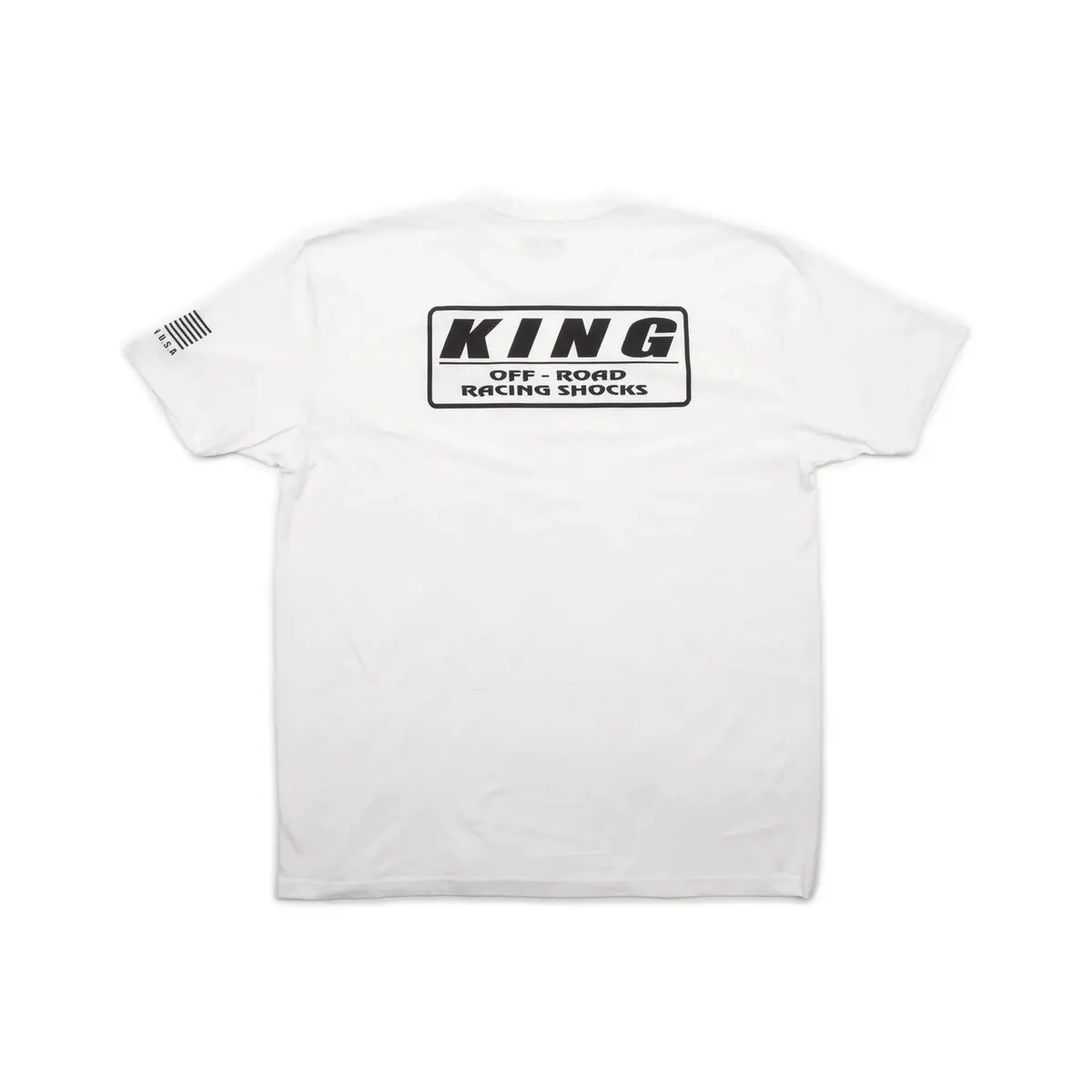 King Shocks White Tee W/Black Logo- Pt# App-Vmt209 1
