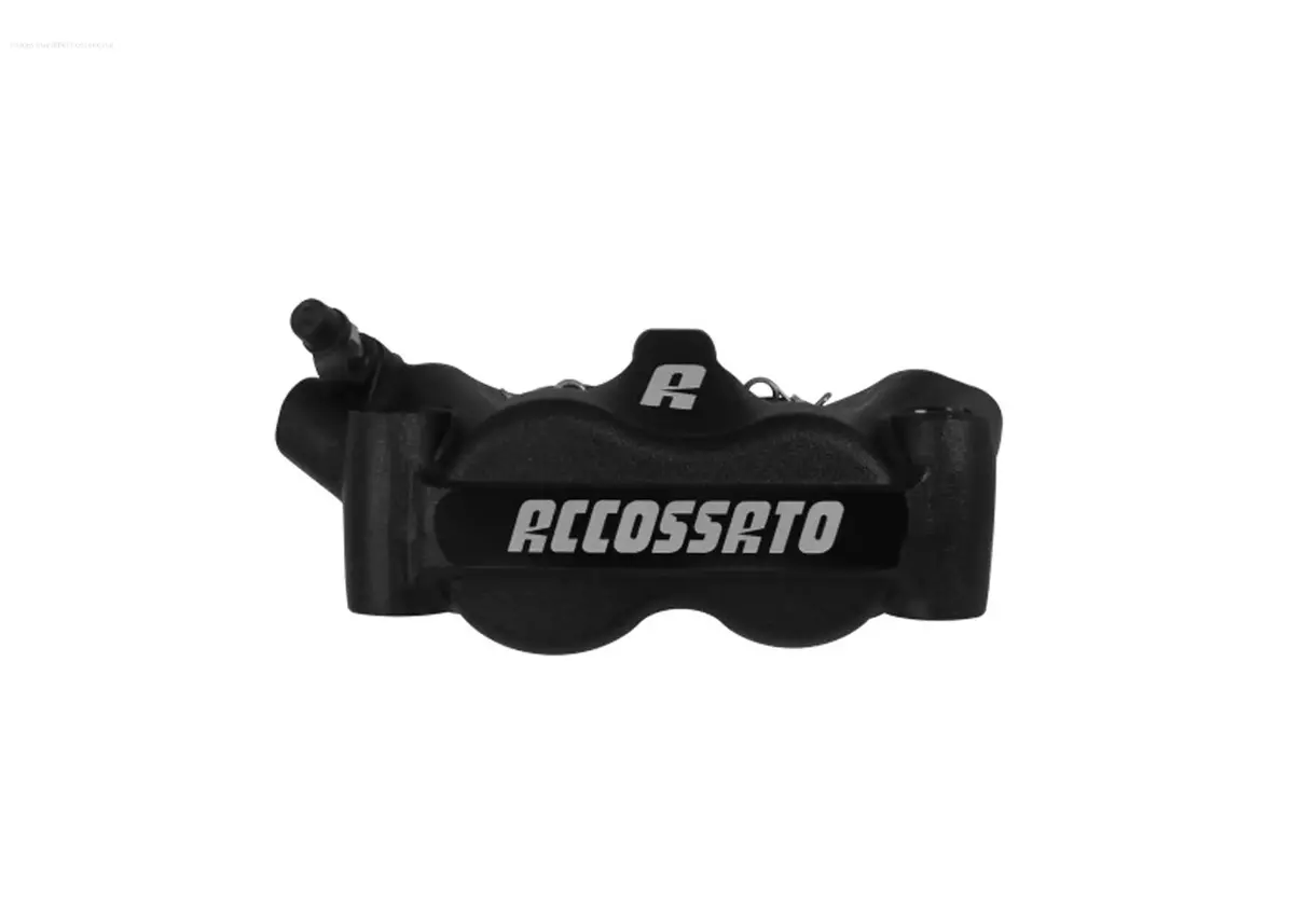 Accossato Caliper Monoblock 100Mm Black Matte | Vespa Sprint/ Primavera/ Gts Models 50-310Cc 1